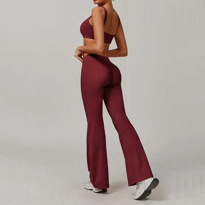 2PCS Yoga Suit Women Tracksuit Sports Bra High Waist Leggings Shorts Outfit Push Up Gym Set Fitness Workout Clothes Sportswear