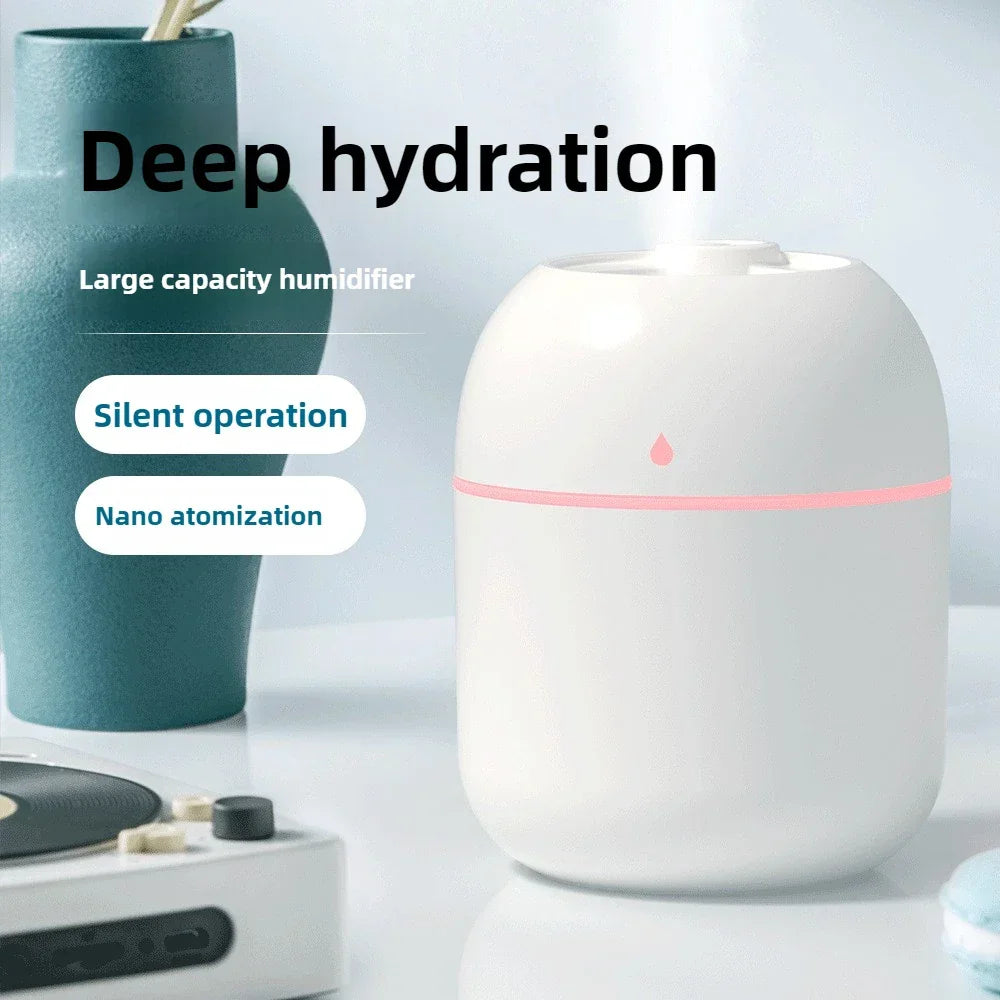 Car Diffuser Humidifier Auto Air Purifier Air Freshener with Colorful Atmosphere Lamp For Car Aromatherapy Diffuser Fresh