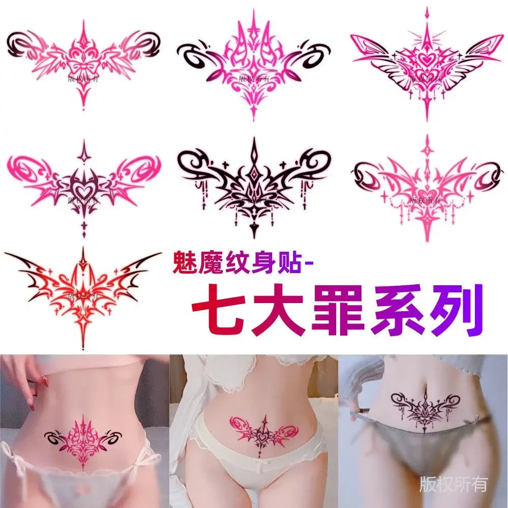 Totem Tattoos Set Temporary Waterproof