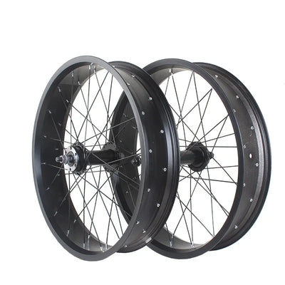 Snowmobile Wheels 20/24/26 4.0/4 Wide Tire Bicycle Front and rear wheels ATV fatbike