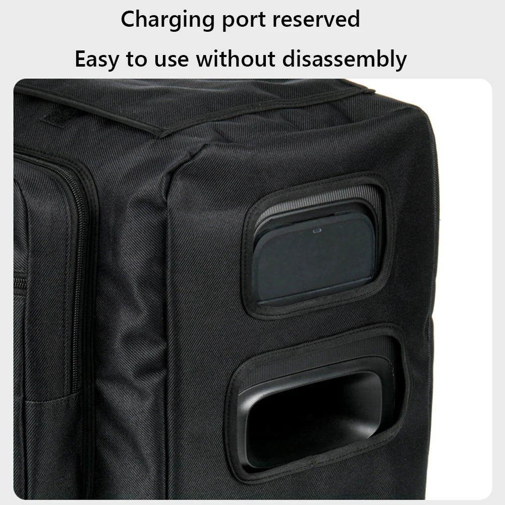Speaker Cover with Side Microphone Storage Bag Protective Speaker Case Dustproof for JBL PartyBox Encore Essential Party Speaker