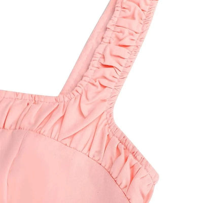 Pink Sweet Women Dresses New Streetwear Fashion Club Party Casual Slim Dress Clothing Solid Sexy Lady Backless Dresses Clothing