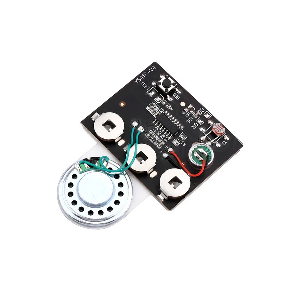 DIY 30S Sound Voice Music Recorder Board Programmable Chip Audio Module for Handmade Greeting Card Gift Boxes Invitations