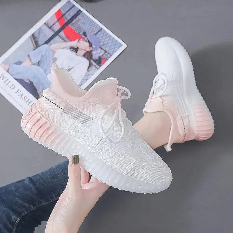 Sports Shoes for Women 2024 Gym Red Sneakersy Basketball Shoe Fashion Women's Tennis on Platform Casual Comfortable and Elegant
