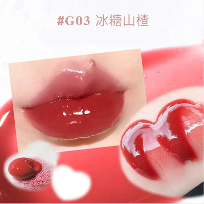 Gogotales Mirror Lip Gloss Moisturizer Shiny and Vegan Korean Vegan Liquid Lipstick Lip Jelly Plumper Gloss PROFESSIONAL MAKEUP