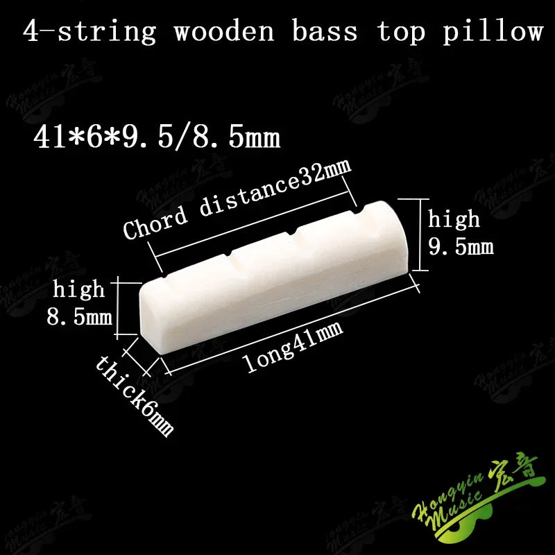 Acoustic guitar  and 4 5 6 7 12String Bass guitar nut slotted, upper and lower nuts slotted in various sizes Made of Bovine bone