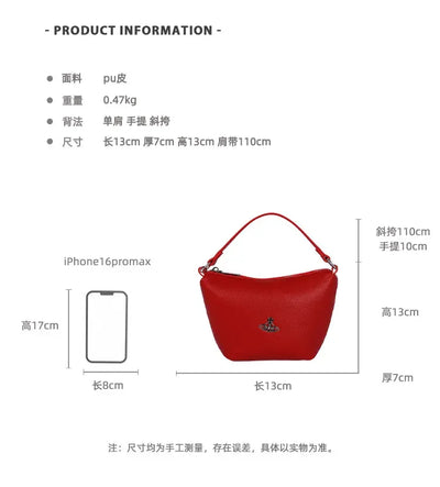 Designer Ladies Handbag Leather Tote Bag Women's Crossbody Shoulder Strap Elegant Classic Messenger Luxury Brand Fashion Item