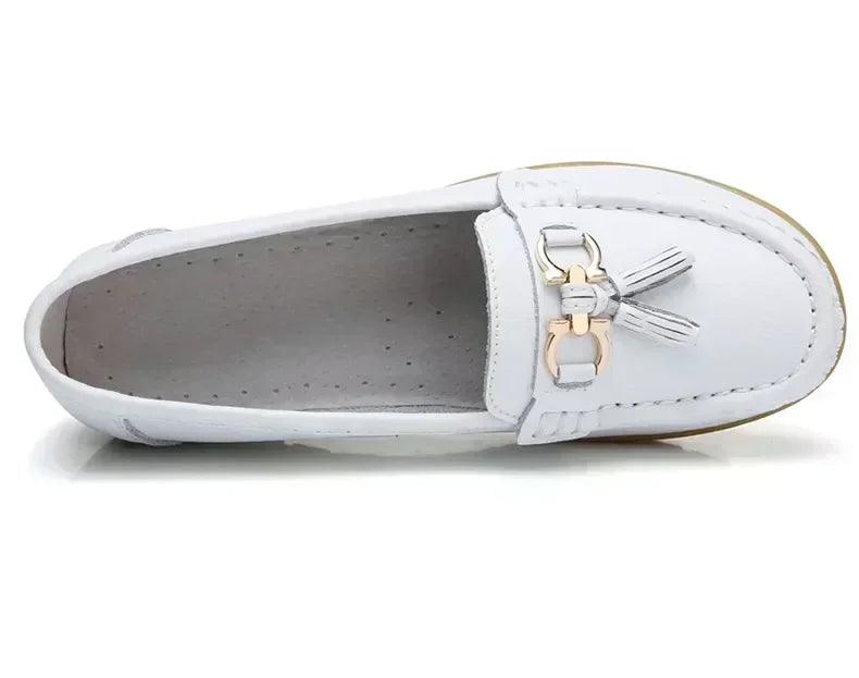 Women slip on loafers flat shoes moccasins casual sneakers