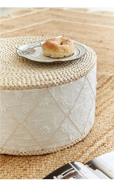 Cushion Not Collapse Home Floor Round Stool Thickened Lumbar Support Seat Cushion Straw Cushion New Arrival Bestseller Gift