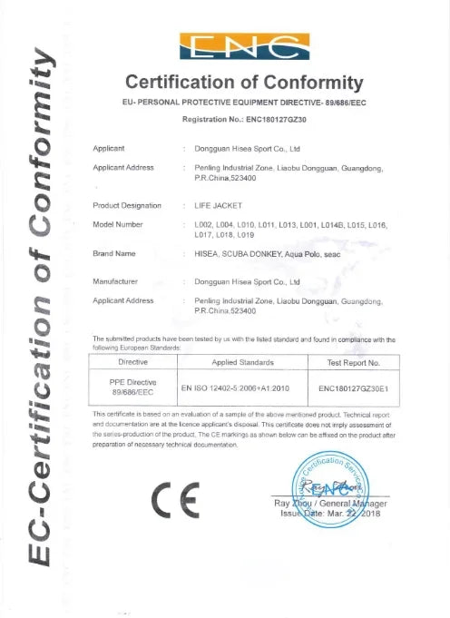 Life Vest for Adults Kayak KiteSurf Life Jacket Men Women Water Sports Swimming Drifting Collision Avoidance Life Jackets