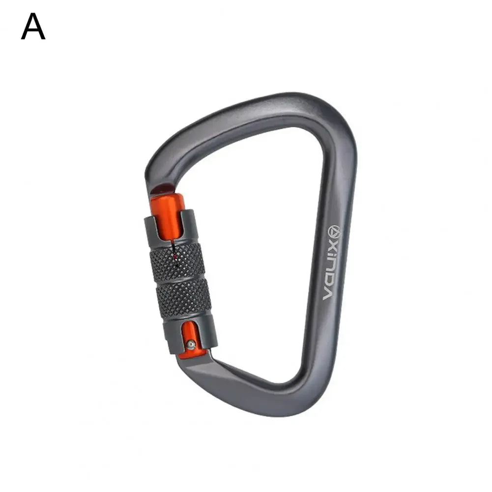 Practical Climbing Clip Climbing Equipment Smooth Surface Ultra-light Climbing Carabiner for Mountaineering
