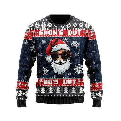Hilarious Santa Claus Ugly Christmas Sweaters For Men Cartoon 3D Printed Sweatshirts Xmas Holiday Unisex Pullovers Sweater Tops