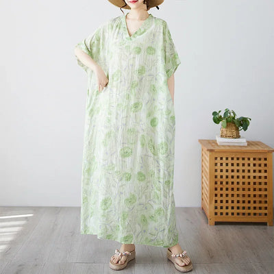 Summer Dress for Women Clothing Streetwear Ethnic Style Bohemian Beach Vintage Clothes Casual Fashion Harajuku Loose Streetwear