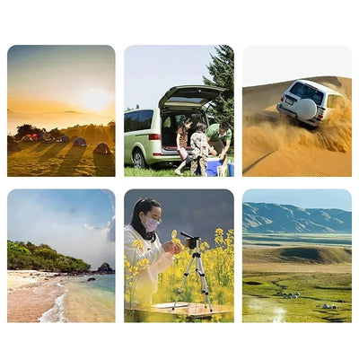 Foldable Solar Panel - Portable Plate Charger USB Full Time Power Solars Panels for Phone PowerBank Mobile Emergency Supply