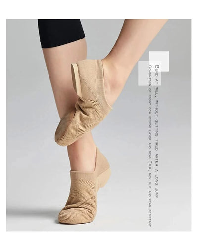 Women Ballet Dance Training Soft Shoes | Outdoor Ballet /Belly/ Cheerleading Dance Shoes