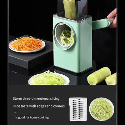 Potato Onion Garlic Chopper with Container String Chopper Food Processor Vegetable Chopper Dicer Cutter Grater Cheese Chopper