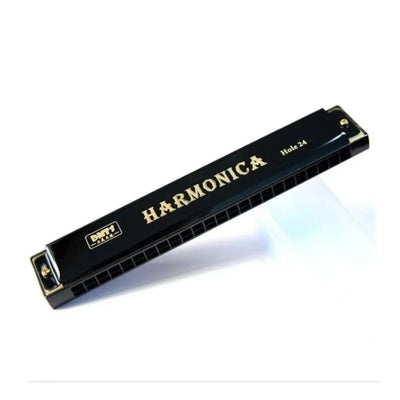 Double Row 24 Hole Harmonica Professional Play Blues Harmonica Tremolo Harmonica Beginner Jazz Folk Harmonicas Blues Rock
