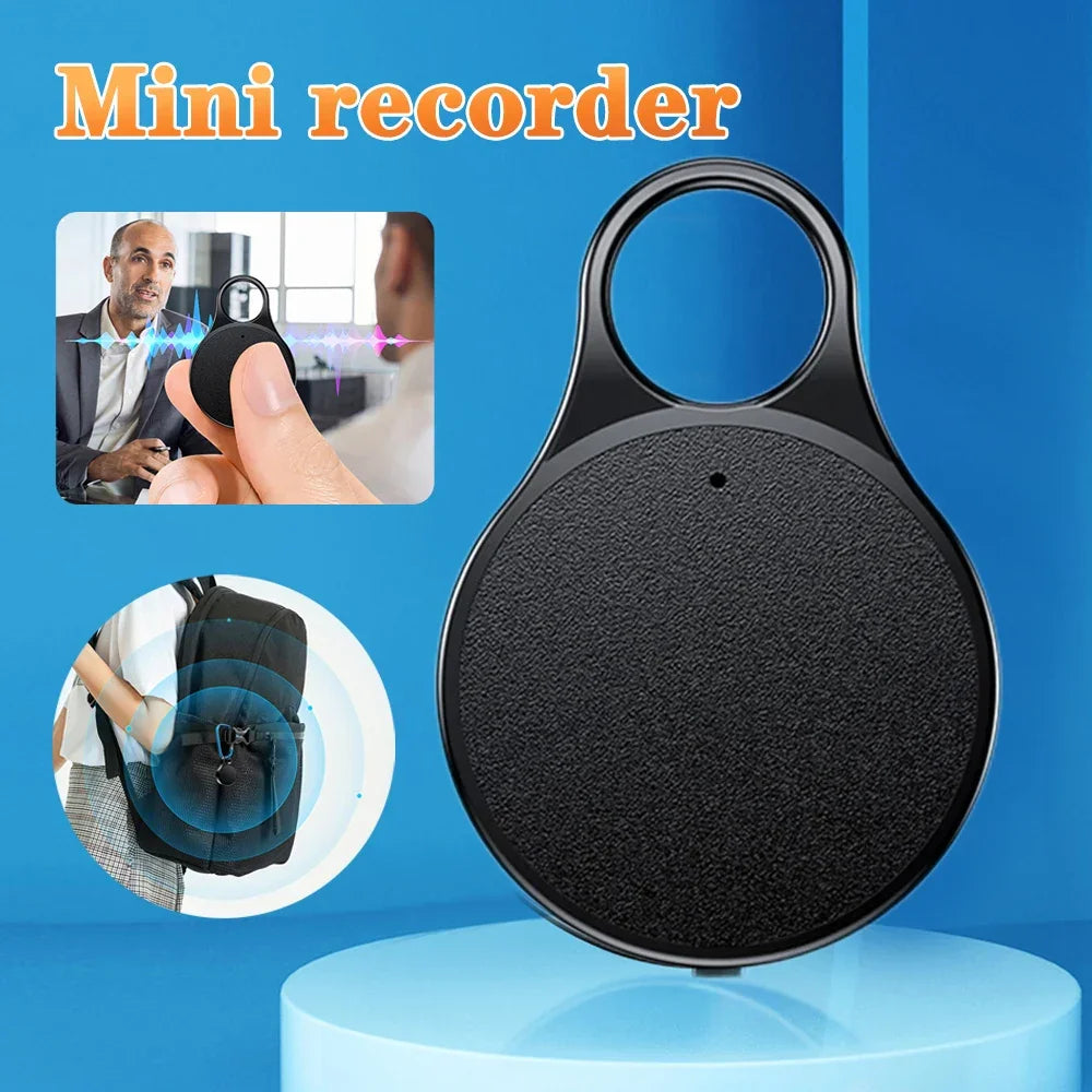 Mini Voice Recorder Pendant 8/16/32G Professional Noise Reduction Audio Record Activated Small Dictaphone Support OTG MP3 Player