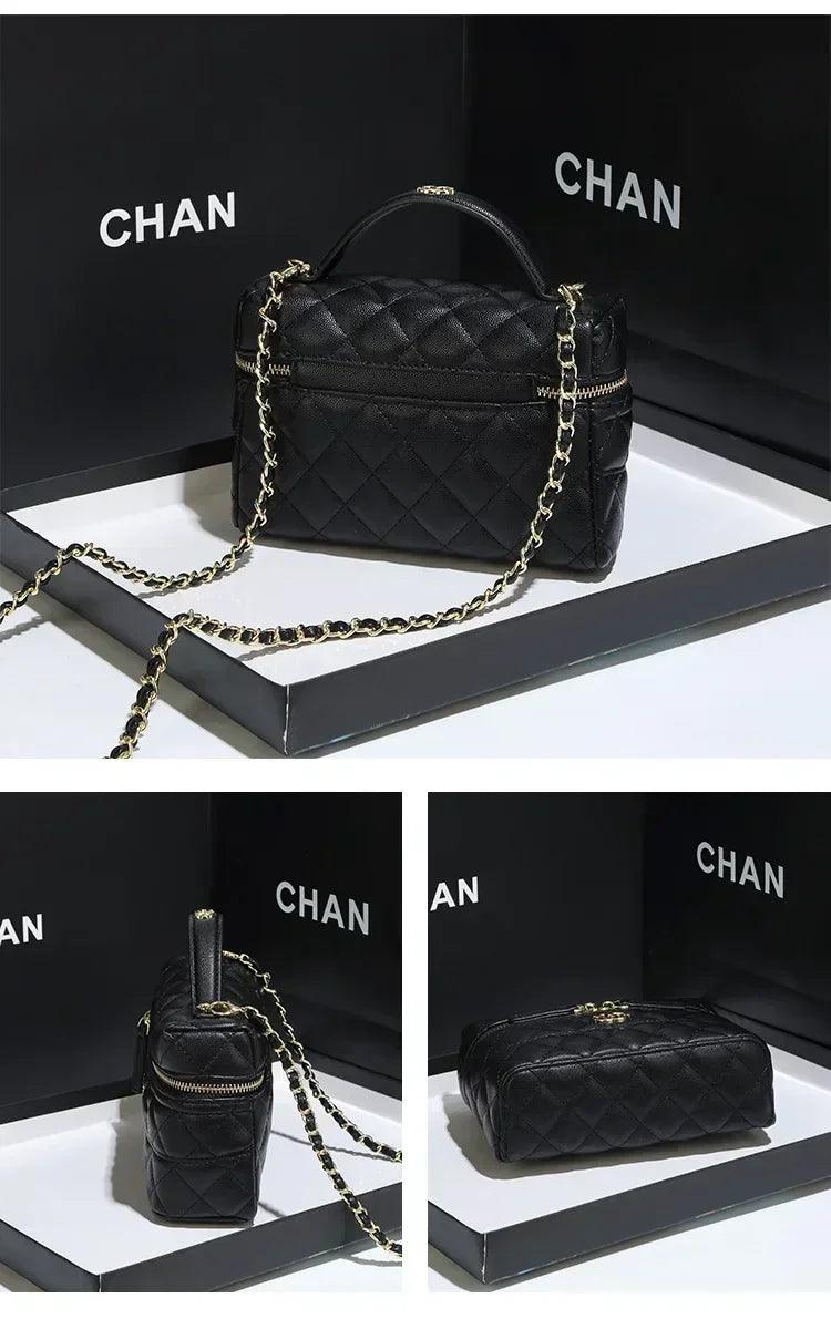 Fashion-forward women’s leather handbag crossbody shoulder bag designer inspired tote purse for work and social events