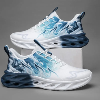 Mens Athletic Shoes Lightweight Breathable Running Sneakers Comfortable Trainers Non Slip Walking Shoes Men Sports Footwear