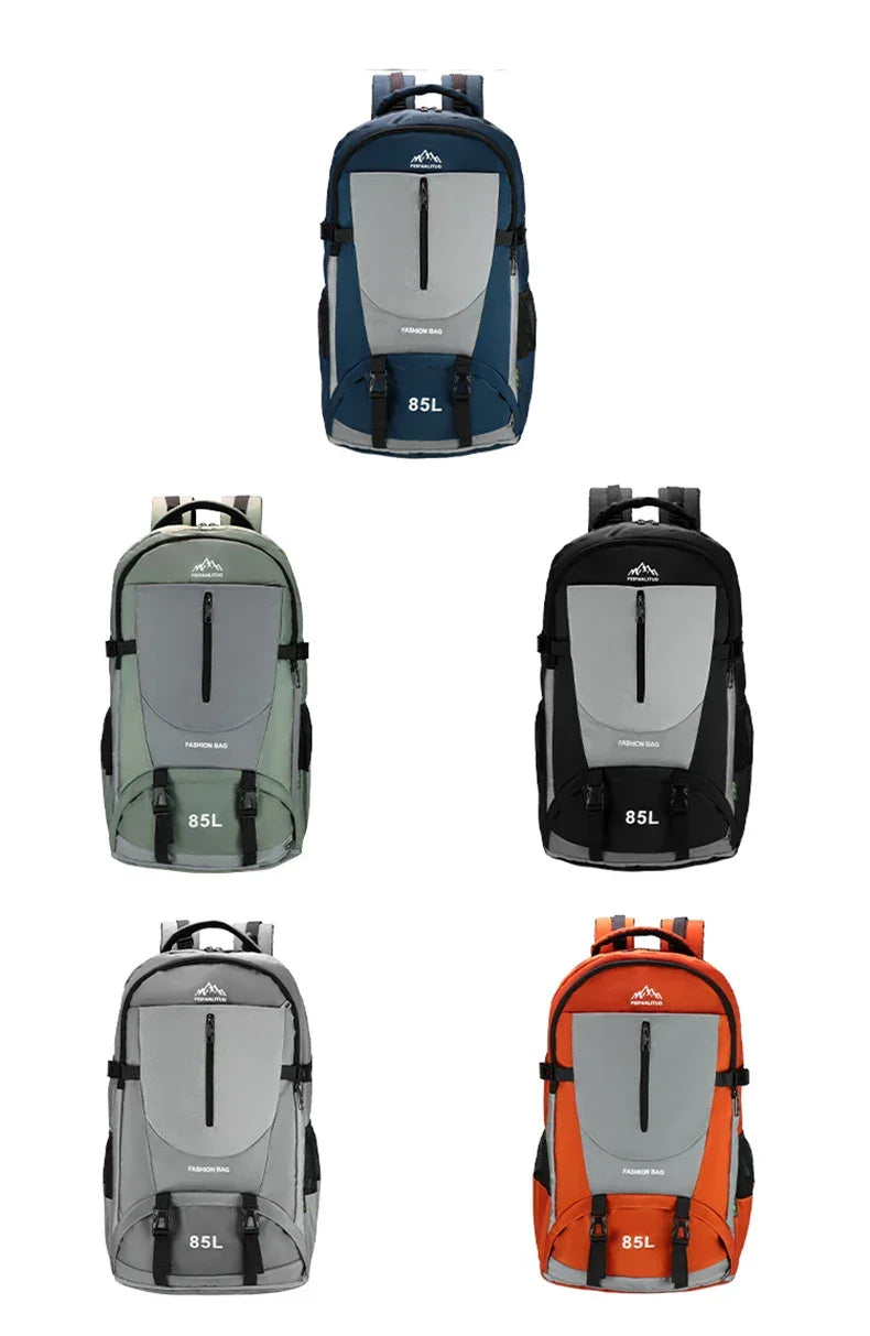 Climbing Backpack with Shoes Pocket Outdoor Travel Hiking Trekking Camping Sports Bag Large Mountaineering Luggage Rucksack