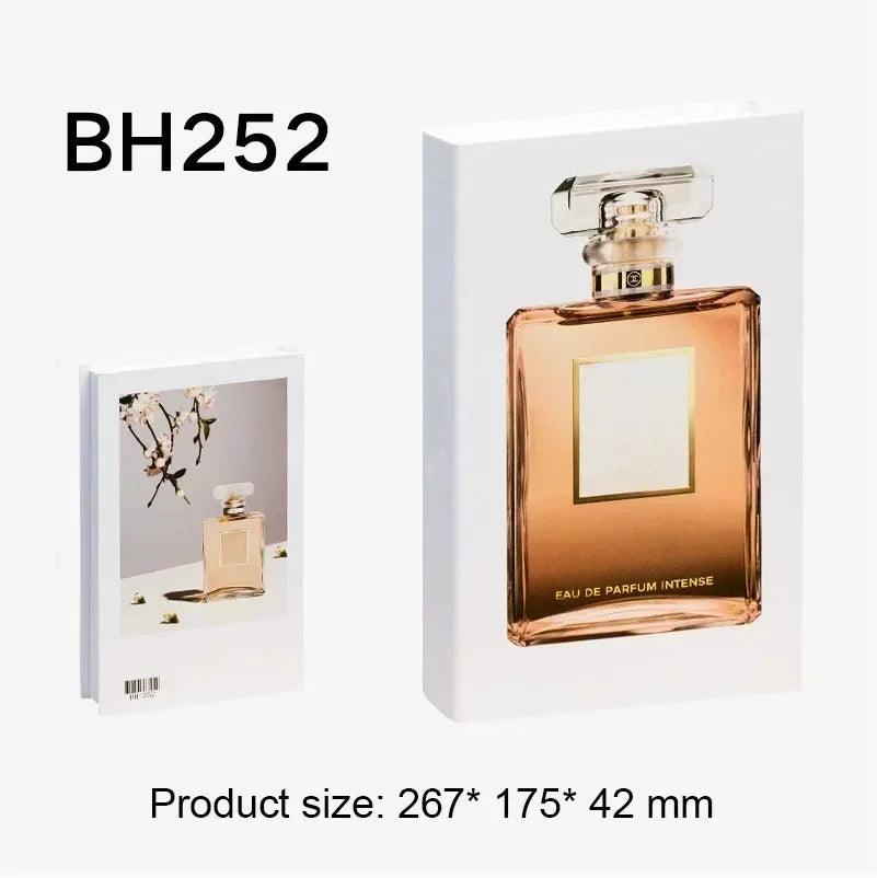 Fake books decoration for home decorative modern simulation fashion book luxury decor club hotel model room soft