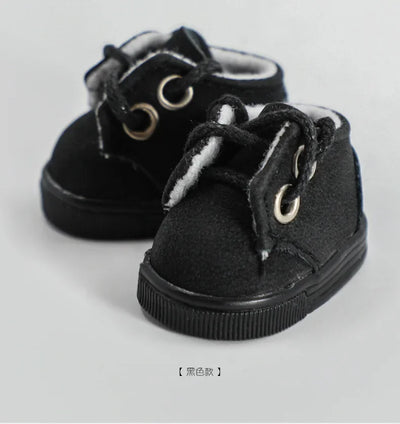 Labubu 17cm  Shoes Fashion labubu Canvas Shoes Clothes Cartoon Baby Canvas Leather Shoes Doll Universal Clothing Accessories