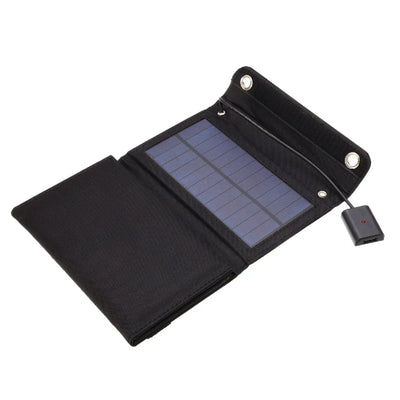 Foldable Solar Panel 5V 12W USB Solar Cell Portable Folding Waterproof Solar Panel Charger Outdoor Mobile Power Battery Charger