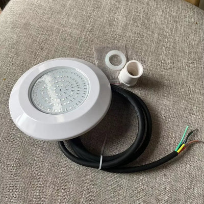 LED Submersible Swimming Pool Lights 12W Multiple Color Resin Filling Underwater Spotlight DC12V Warm White Blue Cold White