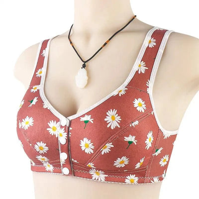 Bra For Women Cotton Large Bust 50 52 BCD Cup