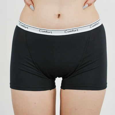 Cotton Menstrual Panties Women Leak Proof Boxer Short Underwear Female Menstruation Period Boyshort Underpants Woman Panty Panti