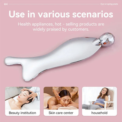 Roller Face Massager V-shape Face Lift Tools Firming Beauty Massage Body Anti-Aging Puffy Eyes Beauty Machine