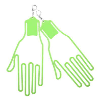 2 Pcs Golf Glove Holder Gloves Hanger Convenient Racks Support Accessories Clip for Golfing Abs Protective Man