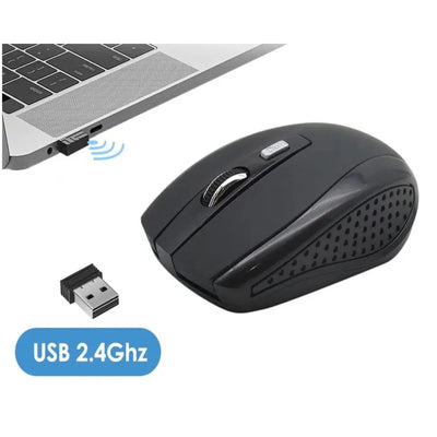 Computer Mouse Wireless USB Adjustable Gamer Gaming 6 Button Optical  2.4 USB Receiver for Computer PC Accessories