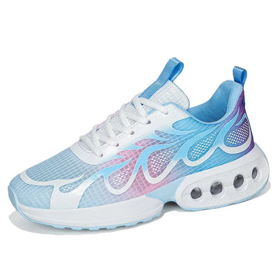 Women Running Shoes Outdoor Casual Walking Breathable Loafers Comfortable Brand Leisure Jogging Fashion Lace-up Blade Sneakers