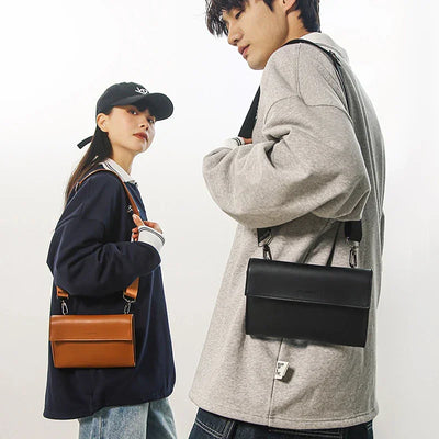 Designer Men Bag Fashion Shoulder Bag Business Briefcase Unisex Messenger Bags Vintage Leather Crossbody Bag Casual Man Handbags