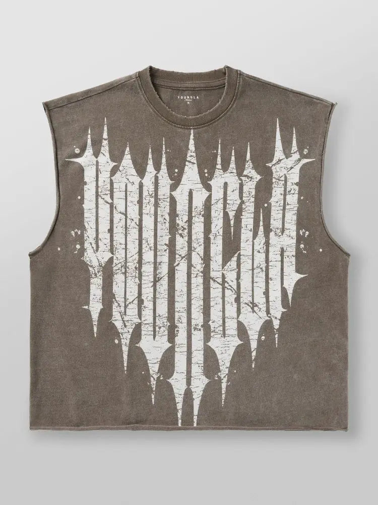 Men's Brand Summer Gym Cotton Tank Top Sleeveless Shirt Man Bodybuilding Clothing Casual Fitness Workout Running Vest Sportswear