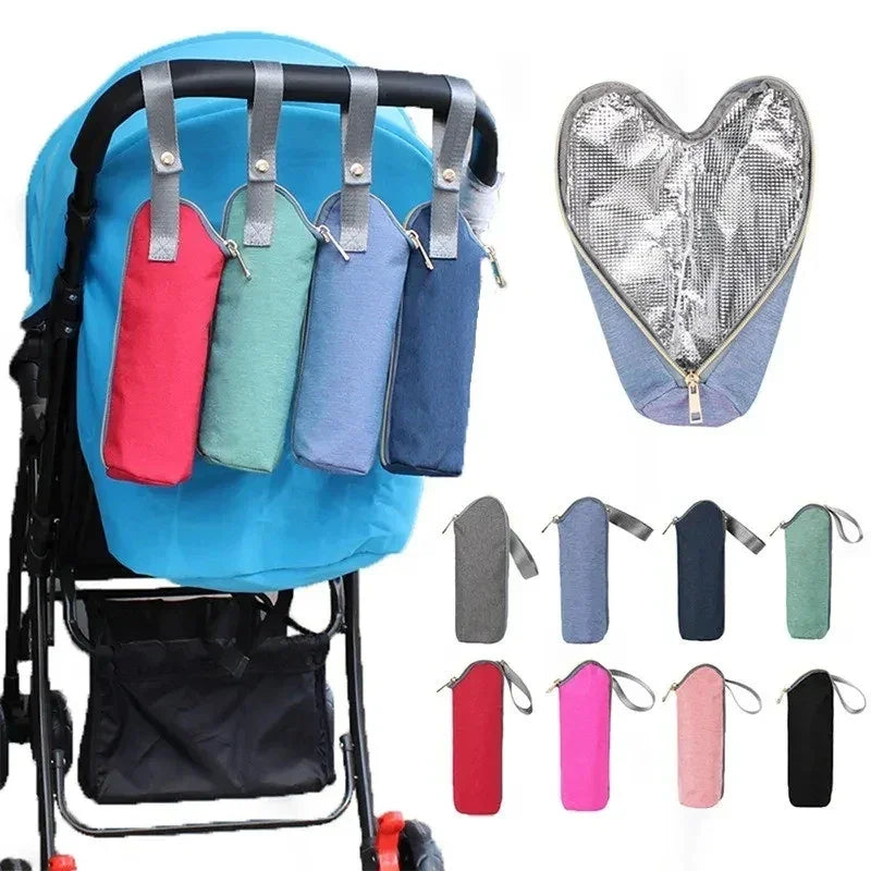 Baby Feeding Milk Bottle Milk Warmer Insulation Bag Thermal Bag Baby Bottle Thermos Bag Baby Stroller Outdoor Feeding Hanging