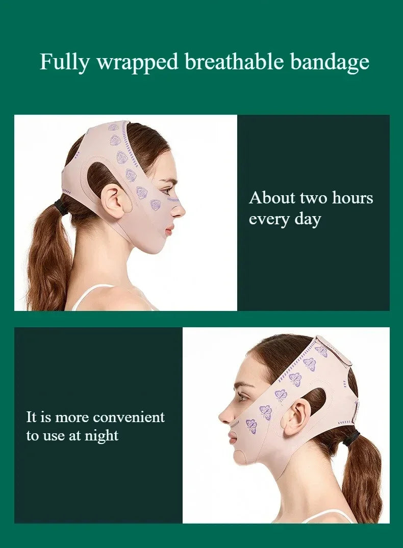 Face Slimming Bandage Women Face Lifting V Line Shaper Chin Cheek Lift Up Belt Anti Wrinkle Strap Facial Beauty Skin Care Tools