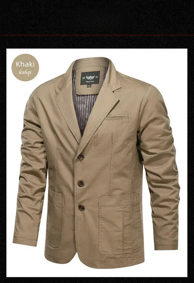 2025 Spring Autumn Blazers Men Fashion Slim Casual Business Handsome Suits Brand Men's Blazers Tops