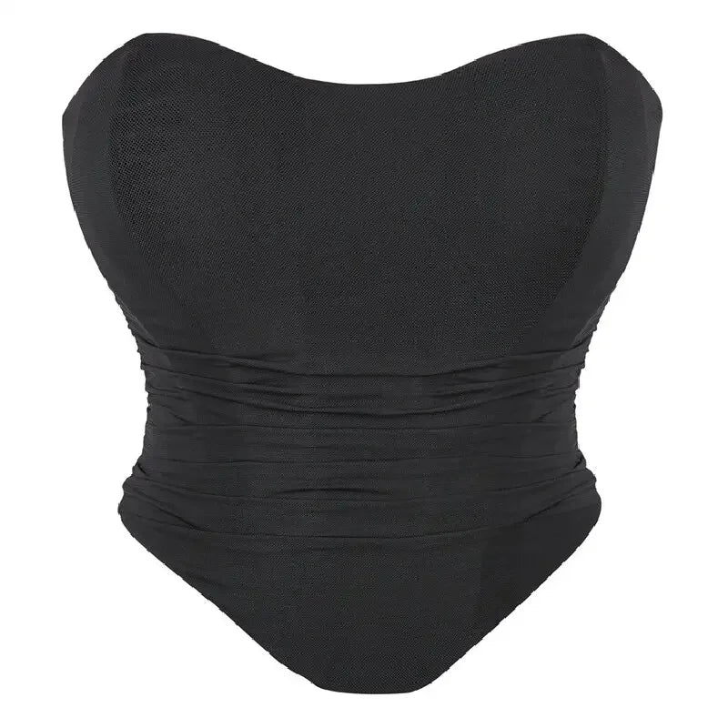 Women's Corset Crop Tops