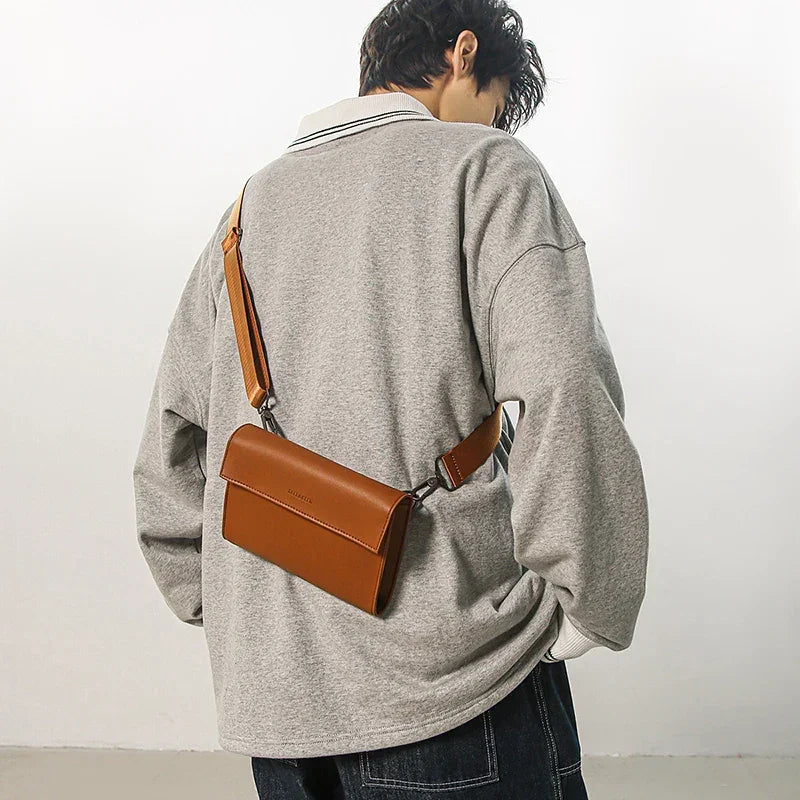 Designer Men Bag Fashion Shoulder Bag Business Briefcase Unisex Messenger Bags Vintage Leather Crossbody Bag Casual Man Handbags