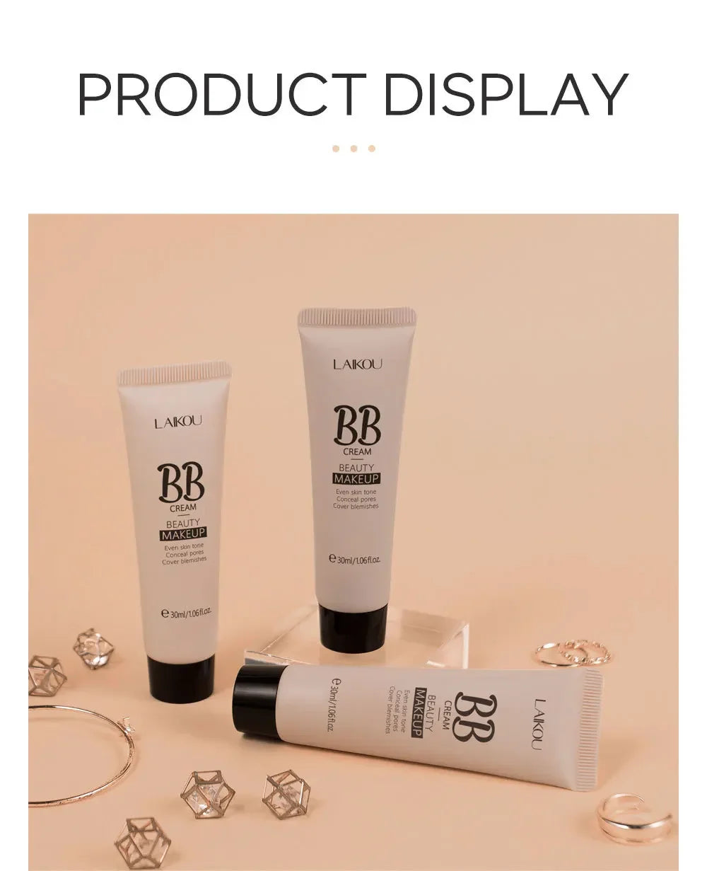 6-color optional concealer BB cream 30ml natural facial concealer primer