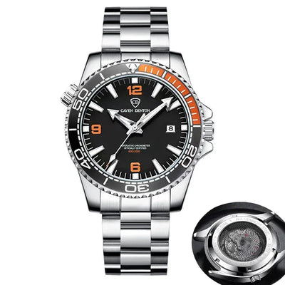 2025 New Top Brand Design Men's Watches Luxury Fashion Multifunctional Dial Quartz Watches Steel Strap Waterproof Men's Watches