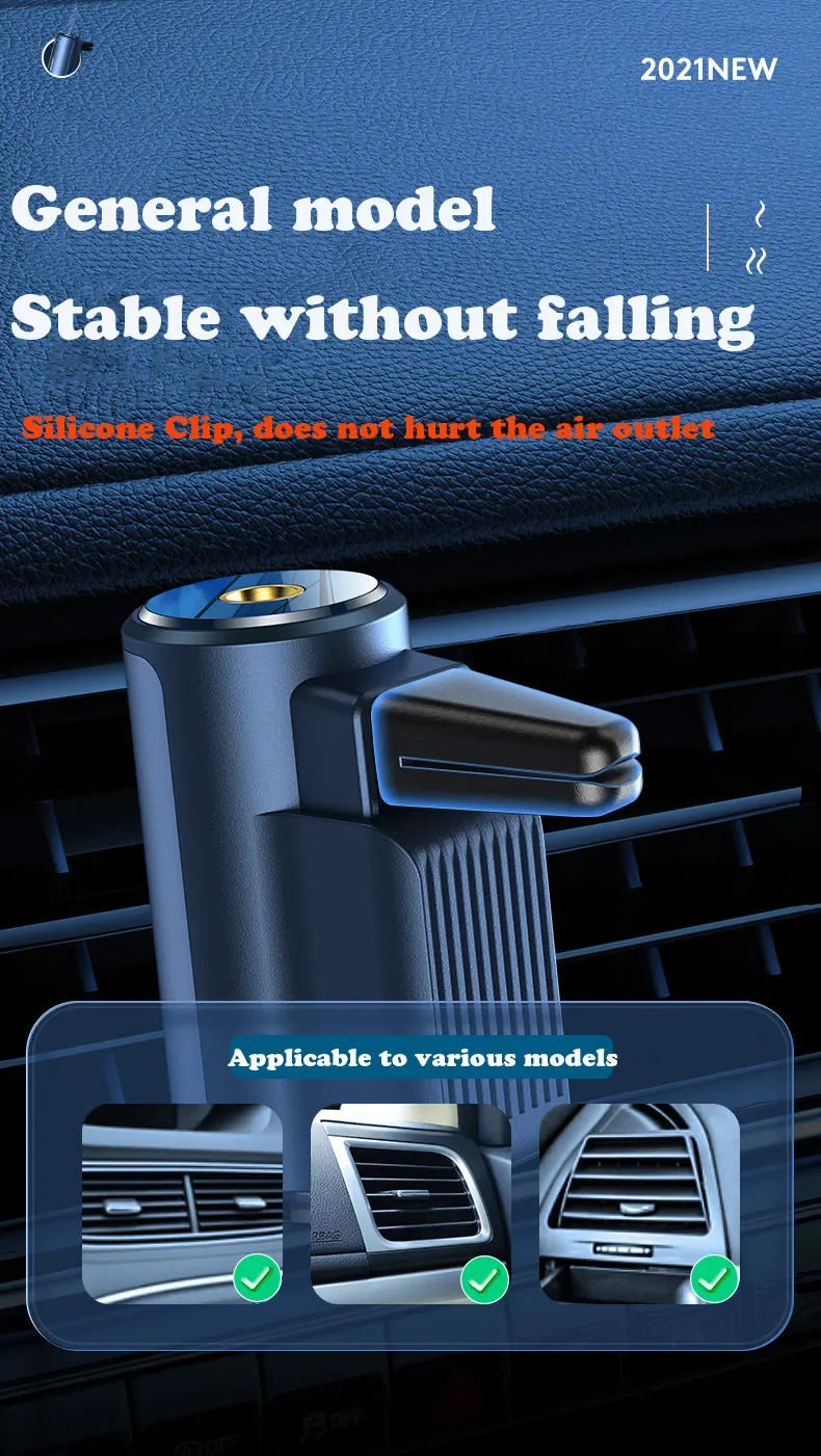 Electric Car Air Diffuser Essential Oil Aroma Car Air Vent Humidifier Aromatherapy Auto Air Freshener Perfume Fragrance