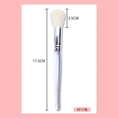 1/2 PCS Facial Cleanser Brush  Soft Bristles Exfoliator  Face Wash Brush Fan Makeup Brushes Portable Skin Care Tool