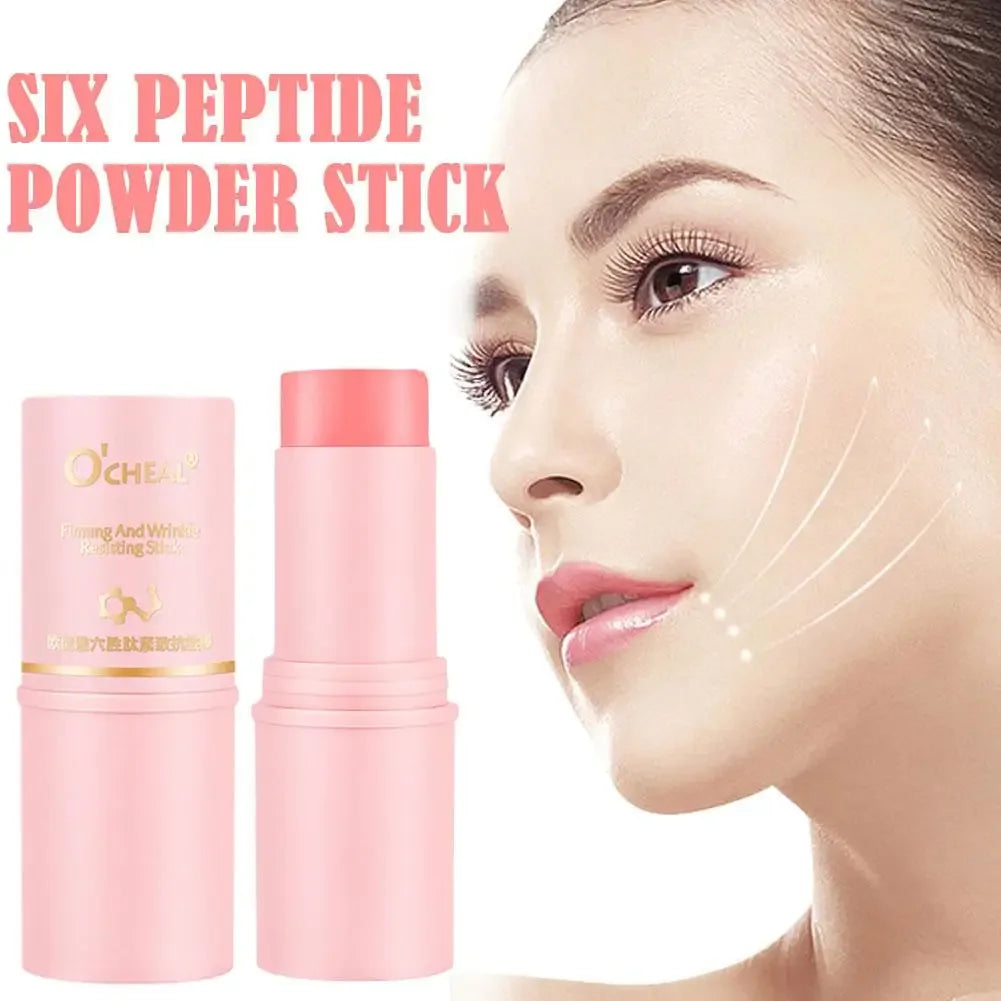 Six Peptide Face Cream Moisturizing Powder Stick Repair Hydrating Serum Professional Facial Deep Hydration Moisturizer Skin Care