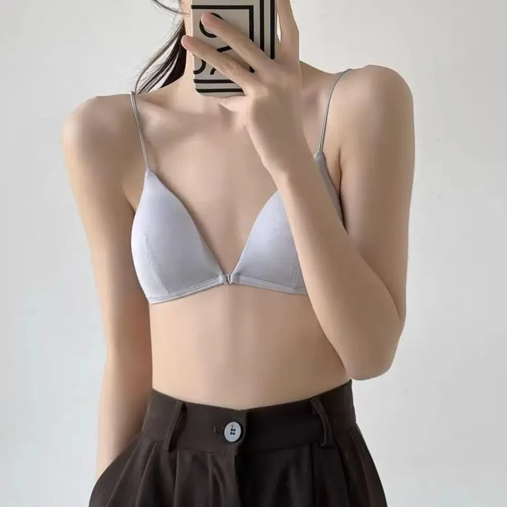 Breathable Triangle Bras for Women Beauty Wireless
