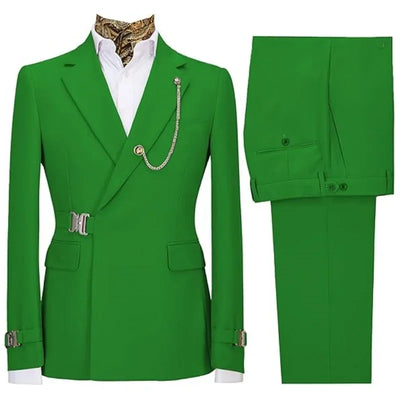 Men's 2-Pack Formal Trousers | Daily  Wear & Wedding/Prom Dress Pants with Tuxedo Styling  Corporate, Interviews, Groom