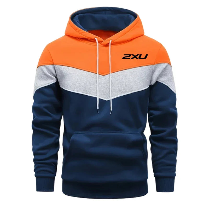 Men Sweatshirts Hot Sales Jogging for Versatile Hoodies Outdoors Sweatpants Drawstring High Quality Casual Daily Tricolor Sports